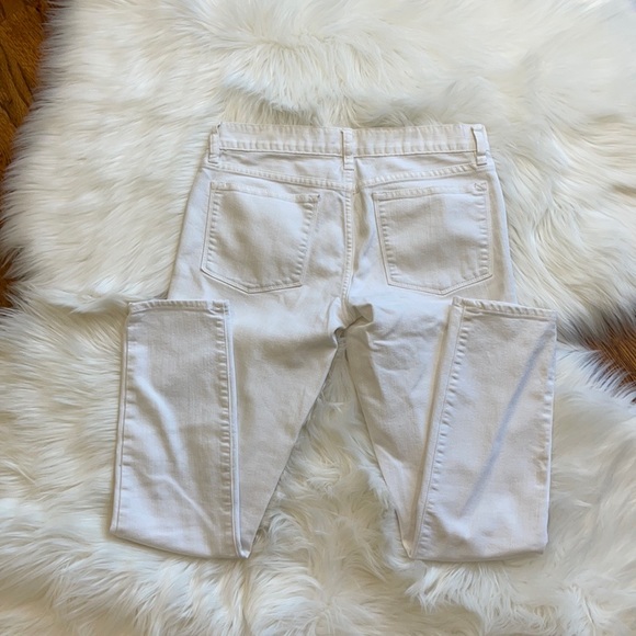 J. Crew Stretch Toothpick Jeans in White - Picture 5 of 5